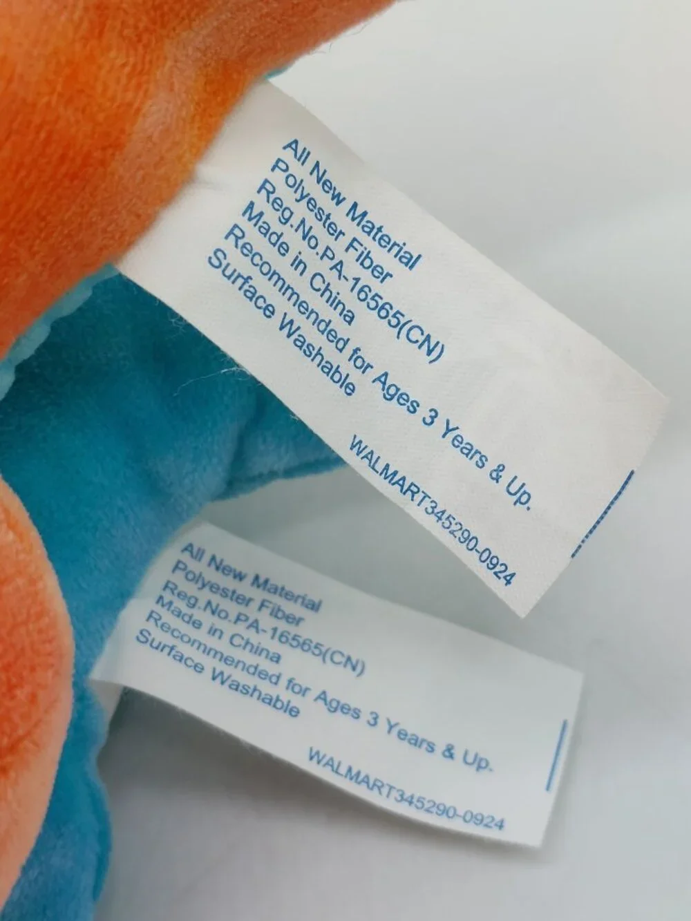 Walmart orange dino